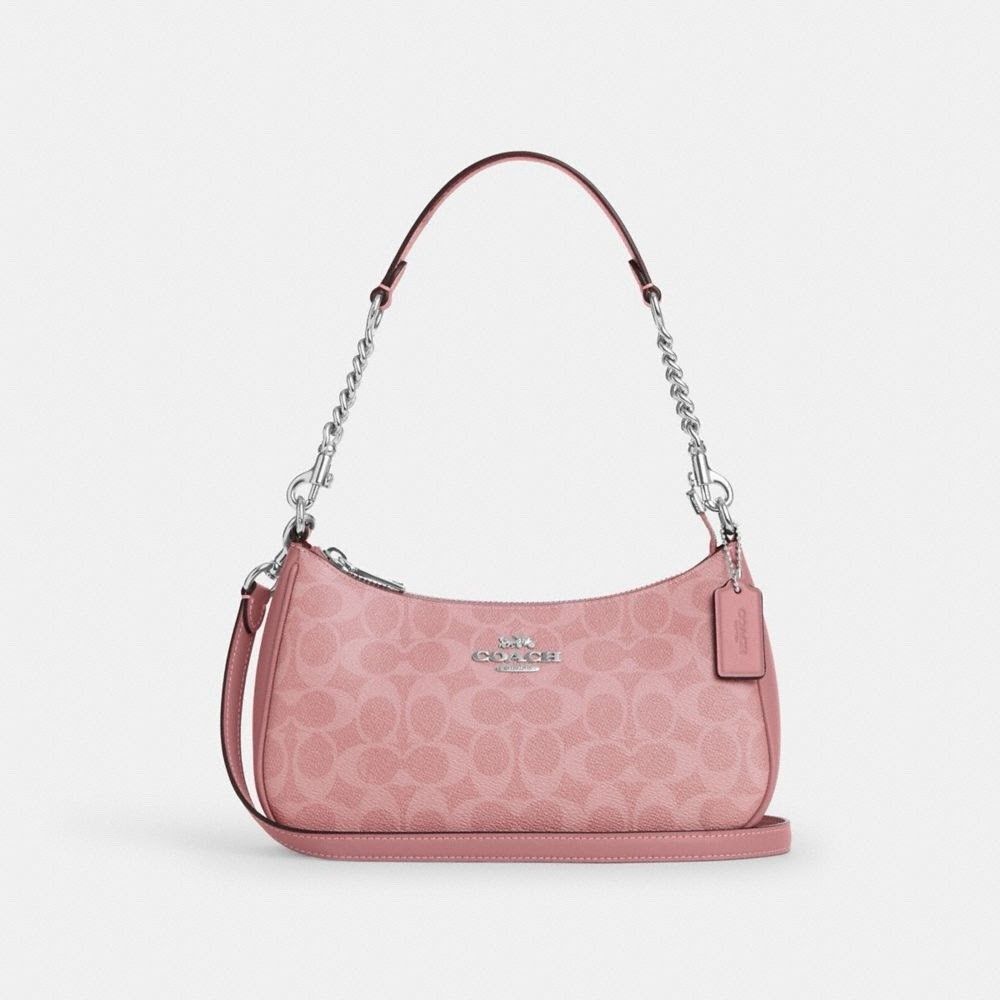 NWT Coach Teri Shoulder Bag Dusty Pink